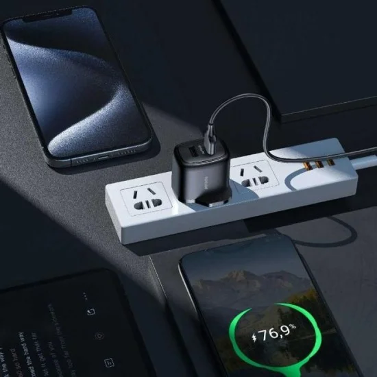 Porodo Dual Port Fast Charger Quick Charge + Power Delivery